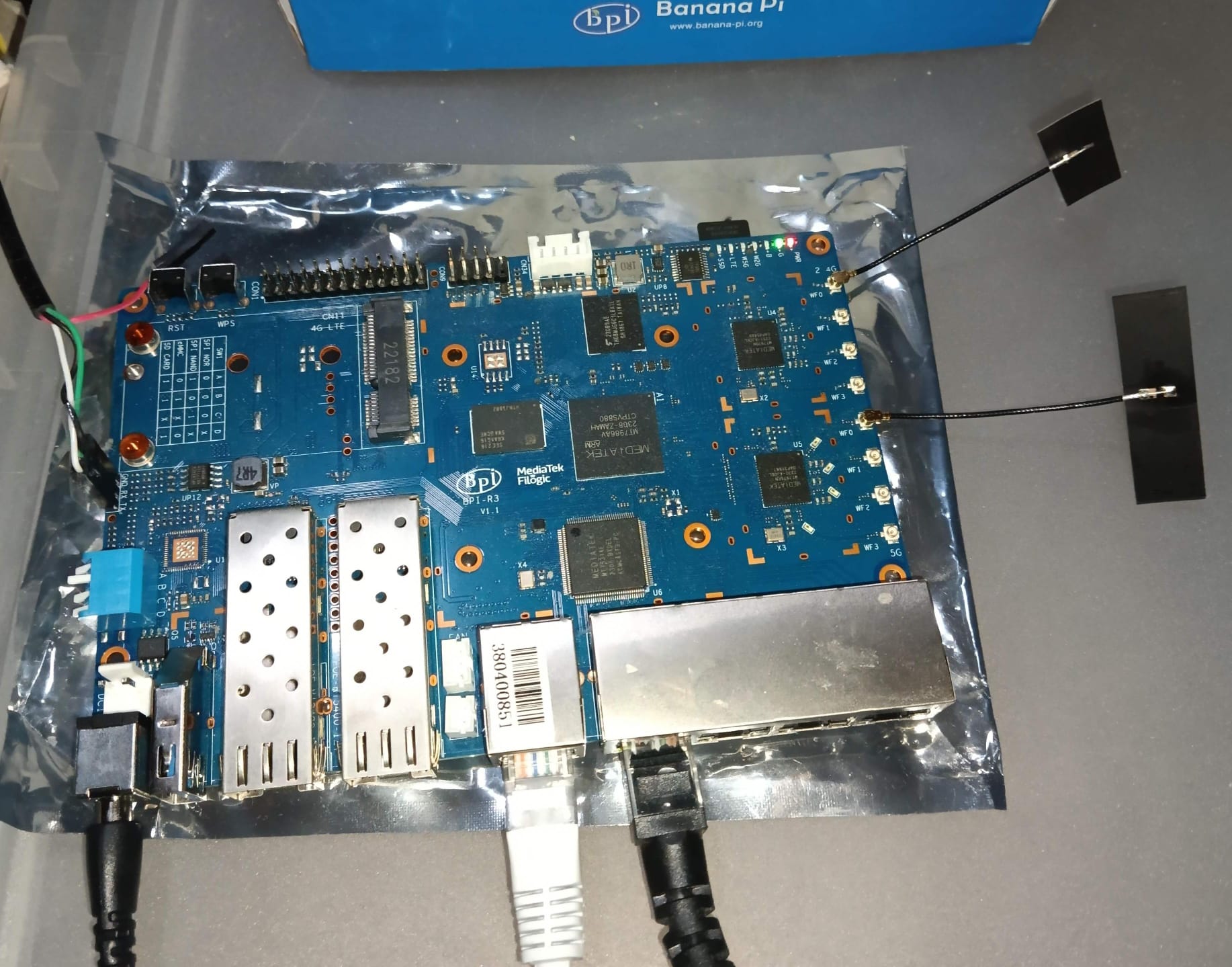 Banana Pi R3 mit Custom-IPFire-Firmware