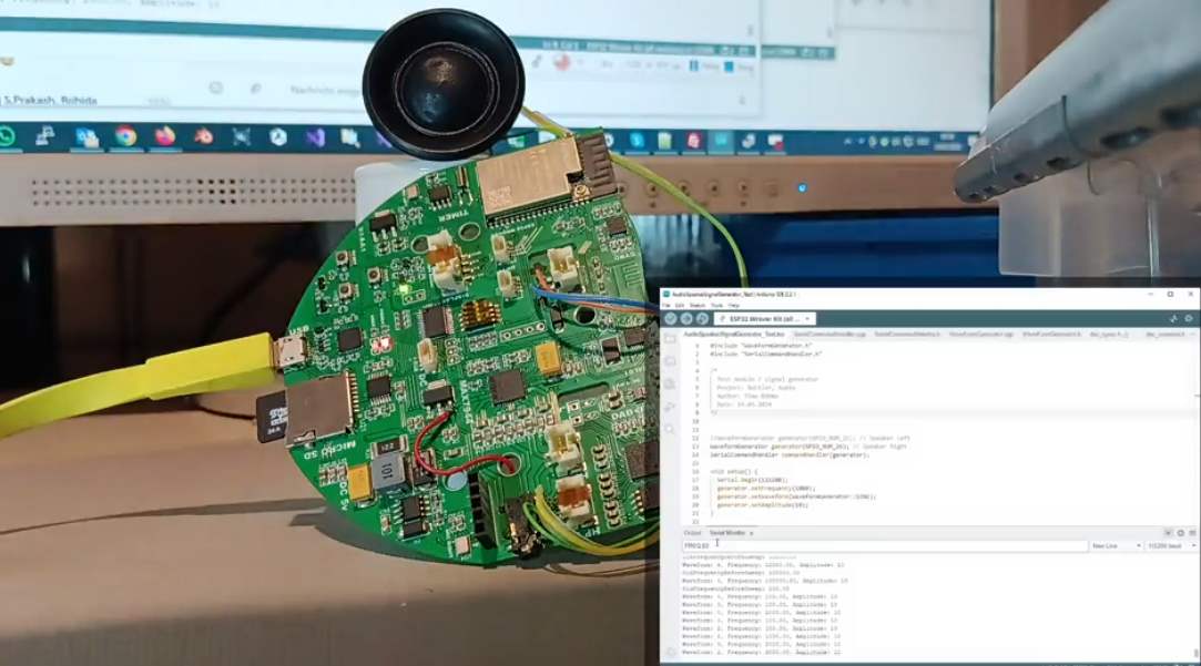 ESP32 Audio-Projekt: Signal Generator & Audio Processing