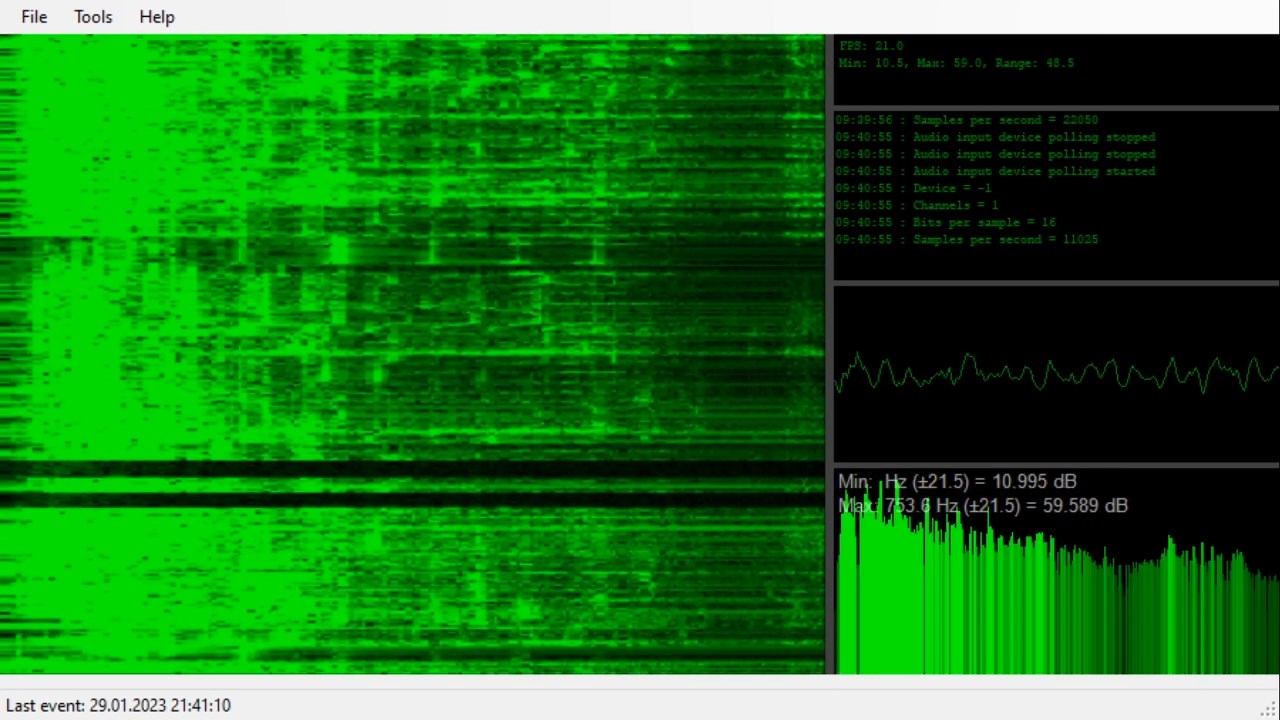 TB-AudioWaterfall – Audio Visualizer