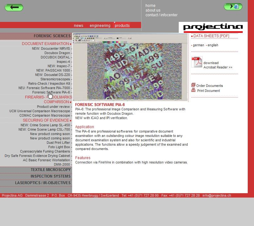 IPI-Decode in PIA-7: was im Original wie neutrale Sicherheitsstruktur aussieht, wird durch den IPI-Algorithmus zu lesbarem Text aufgelöst (eigene Entwicklung von Timo Böhme)